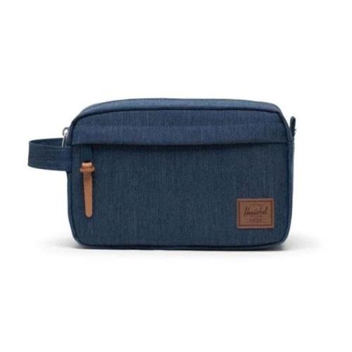 Herschel Rese Beauty Case Blå Bomull Blue, Herr