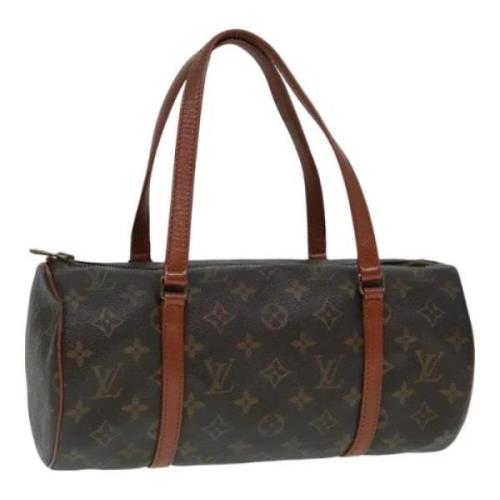 Louis Vuitton Vintage Pre-owned Canvas handvskor Brown, Dam