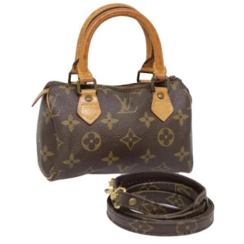 Louis Vuitton Vintage Pre-owned Tyg handvskor Brown, Dam