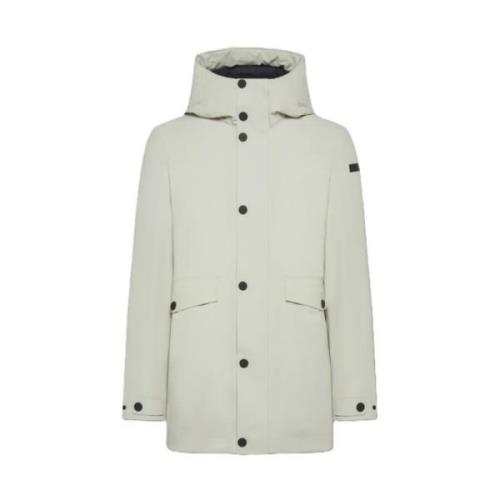 RRD Flytande Parka Jacka i Vit White, Herr