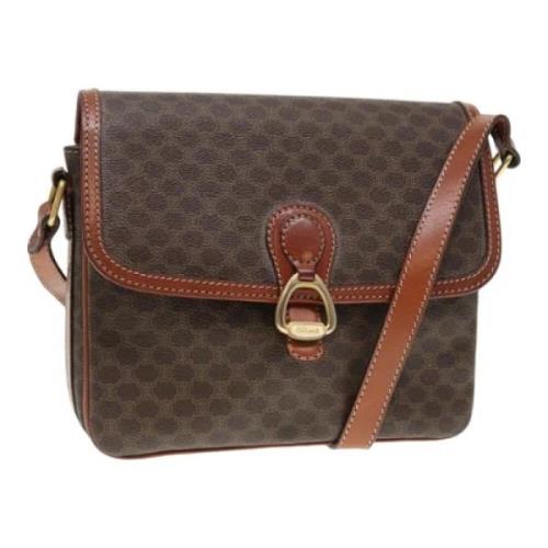 Celine Vintage Pre-owned Canvas celine-vskor Brown, Dam