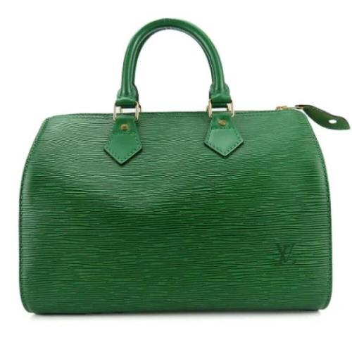 Louis Vuitton Vintage Pre-owned Laeder handvskor Green, Dam