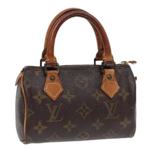 Louis Vuitton Vintage Pre-owned Canvas handvskor Brown, Dam