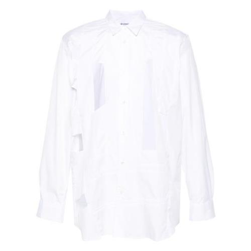 Comme des Garçons Vävd herrskjorta White, Herr