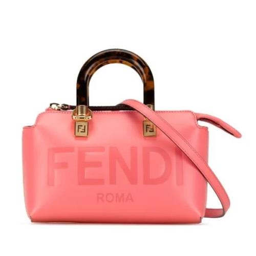 Fendi Vintage Pre-owned Laeder handvskor Pink, Dam