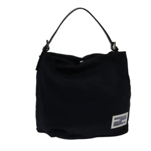 Fendi Vintage Pre-owned Nylon fendi-vskor Black, Dam