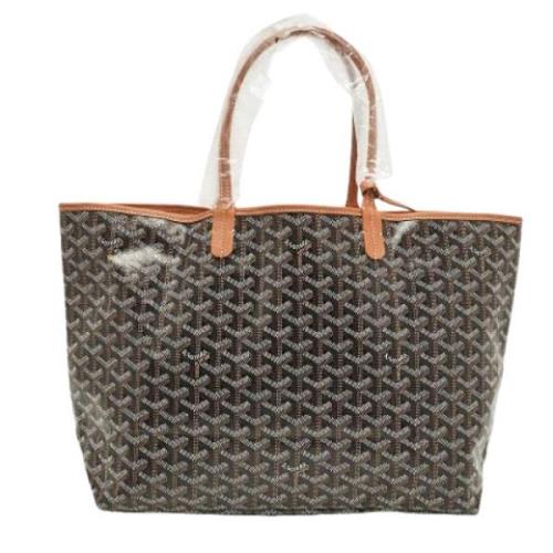 Goyard Vintage Pre-owned Laeder totevskor Brown, Dam