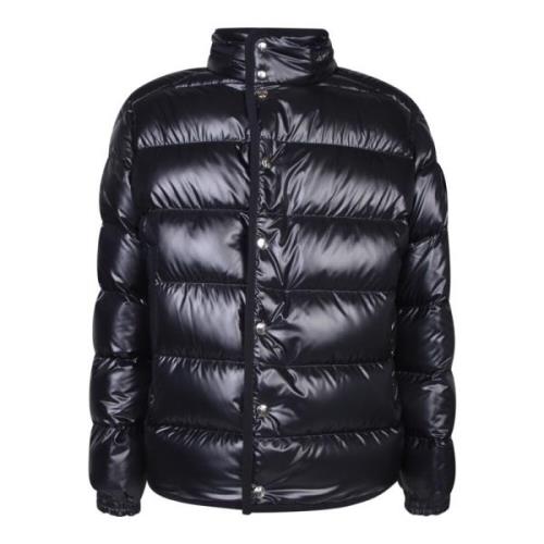 Moncler Blank Knapp Dunjacka Blue, Herr