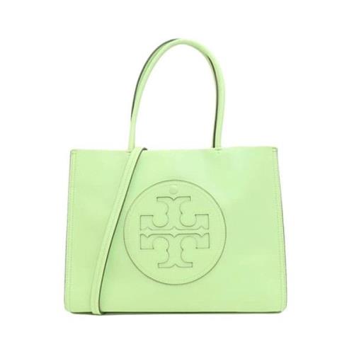 Tory Burch Stilren läderväska för kvinnor Green, Dam