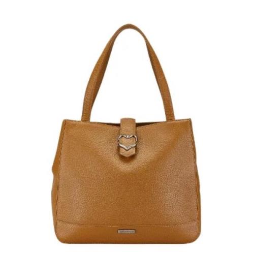 Yves Saint Laurent Vintage Pre-owned Laeder handvskor Brown, Dam