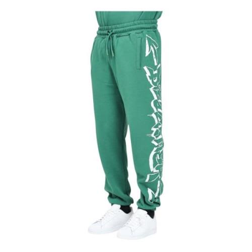 Disclaimer Sportiga Gröna Urban Streetwear Byxor Green, Herr