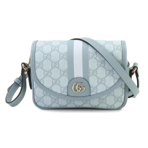 Gucci Vintage Pre-owned Laeder gucci-vskor Blue, Dam