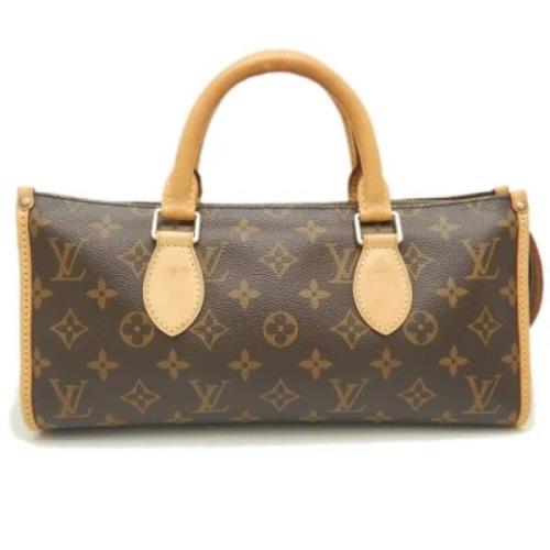 Louis Vuitton Vintage Pre-owned Canvas handvskor Brown, Dam