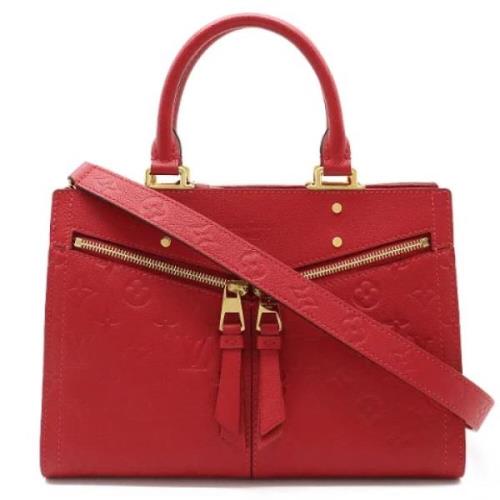 Louis Vuitton Vintage Pre-owned Laeder handvskor Red, Dam