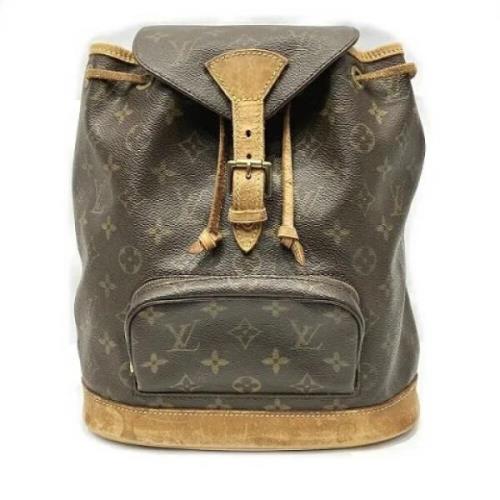 Louis Vuitton Vintage Pre-owned Canvas ryggsckar Brown, Dam