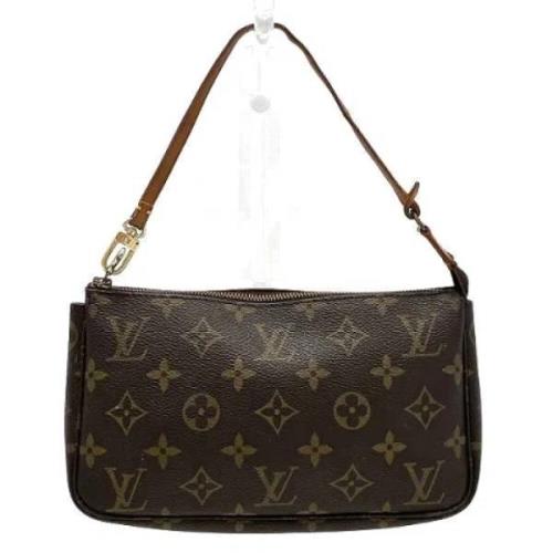 Louis Vuitton Vintage Pre-owned Canvas louis-vuitton-vskor Brown, Dam