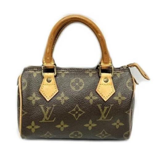 Louis Vuitton Vintage Pre-owned Canvas handvskor Brown, Dam