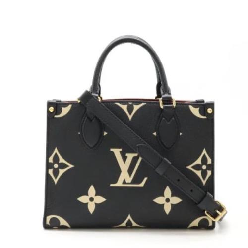 Louis Vuitton Vintage Pre-owned Laeder handvskor Black, Dam