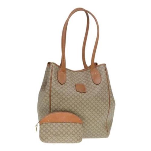 Celine Vintage Pre-owned Canvas totevskor Beige, Dam