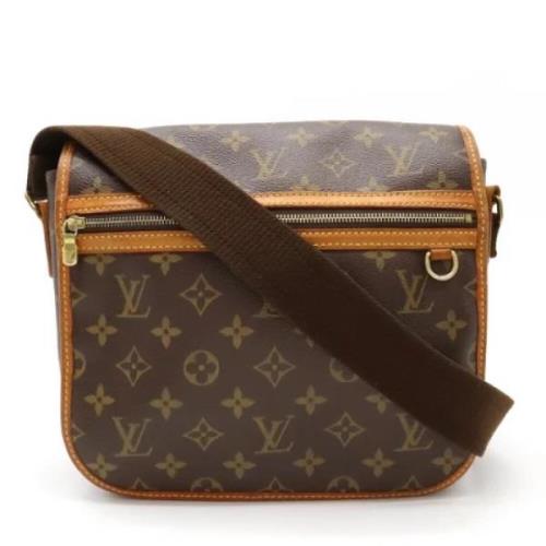 Louis Vuitton Vintage Pre-owned Canvas axelremsvskor Brown, Herr