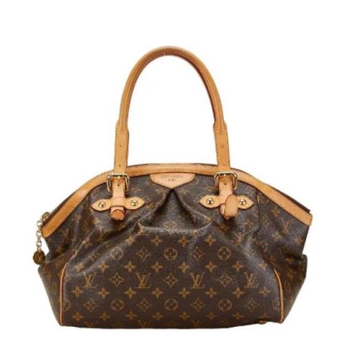 Louis Vuitton Vintage Pre-owned Canvas handvskor Brown, Dam