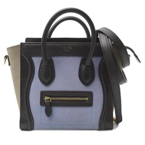 Celine Vintage Pre-owned Laeder celine-vskor Blue, Dam