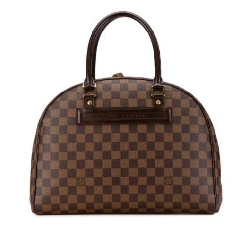 Louis Vuitton Vintage Pre-owned Canvas handvskor Brown, Dam