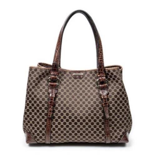 Celine Vintage Pre-owned Canvas celine-vskor Brown, Dam