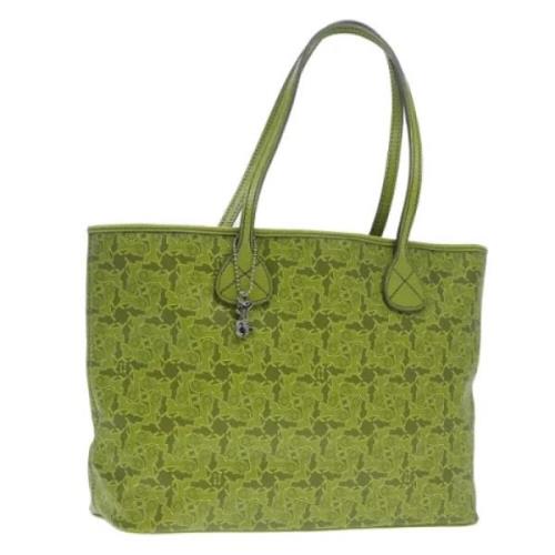 Celine Vintage Pre-owned Laeder totevskor Green, Dam