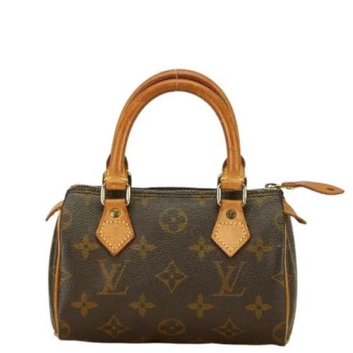 Louis Vuitton Vintage Pre-owned Canvas handvskor Brown, Dam