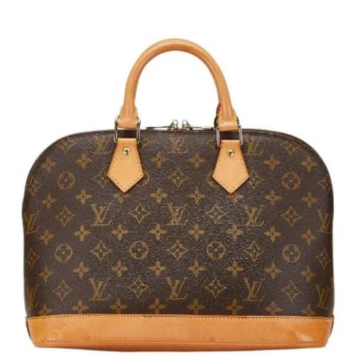 Louis Vuitton Vintage Pre-owned Canvas handvskor Brown, Dam