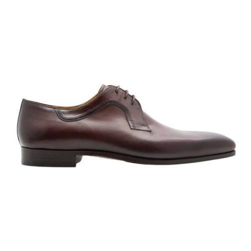 Magnanni Elegant Läder Derby Sko Brown, Herr