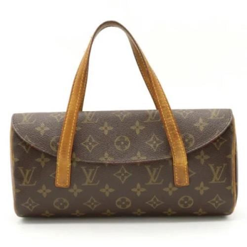 Louis Vuitton Vintage Pre-owned Canvas handvskor Brown, Dam