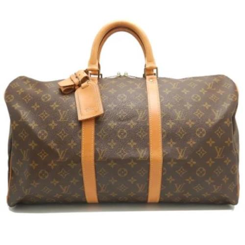 Louis Vuitton Vintage Pre-owned Canvas louis-vuitton-vskor Brown, Dam