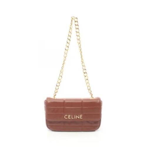 Celine Vintage Pre-owned Laeder celine-vskor Brown, Dam