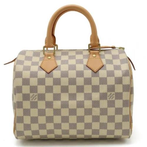 Louis Vuitton Vintage Pre-owned Canvas handvskor Beige, Dam