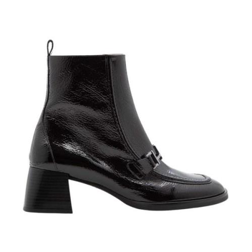 Hispanitas Svart mockastil ankelboot Black, Dam