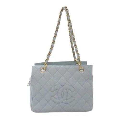 Chanel Vintage Pre-owned Laeder chanel-vskor Blue, Dam