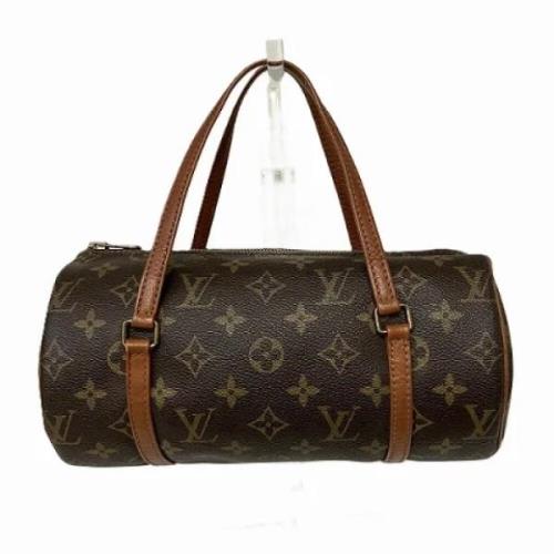 Louis Vuitton Vintage Pre-owned Canvas handvskor Brown, Dam