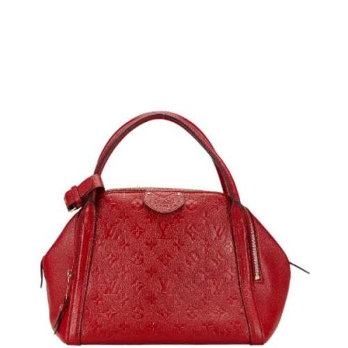 Louis Vuitton Vintage Pre-owned Laeder handvskor Red, Dam