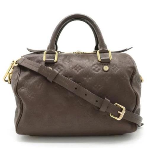 Louis Vuitton Vintage Pre-owned Laeder handvskor Brown, Dam