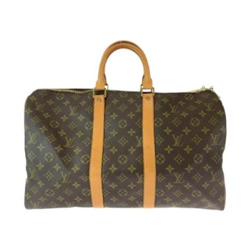 Louis Vuitton Vintage Pre-owned Canvas handvskor Brown, Unisex