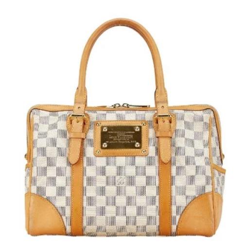 Louis Vuitton Vintage Pre-owned Canvas handvskor White, Dam