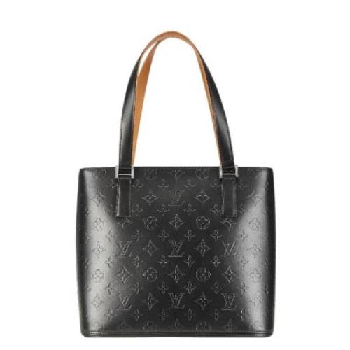 Louis Vuitton Vintage Pre-owned Laeder handvskor Black, Dam