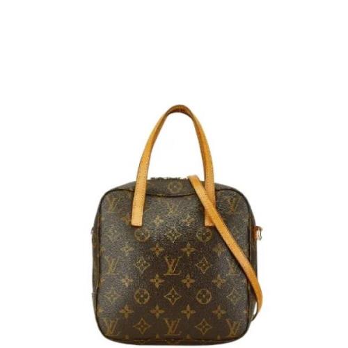 Louis Vuitton Vintage Pre-owned Canvas handvskor Brown, Dam