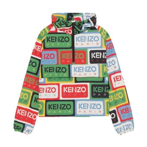 Kenzo Stilren Övergångsjacka med 80-talsinspirerade tryck Multicolor, ...