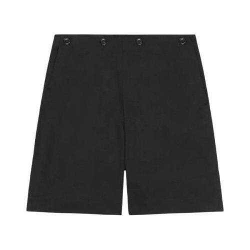 Kenzo Svart Sailor Style Shorts Black, Dam