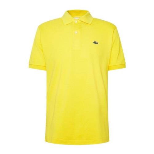 Lacoste Klassisk Bomullspolo - Gul Yellow, Herr