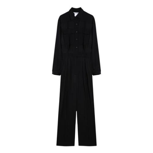 Max Mara Dam Jumpsuit Klänning Black, Dam