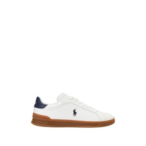 Polo Ralph Lauren Heritage Court II Läder Sneakers White, Herr